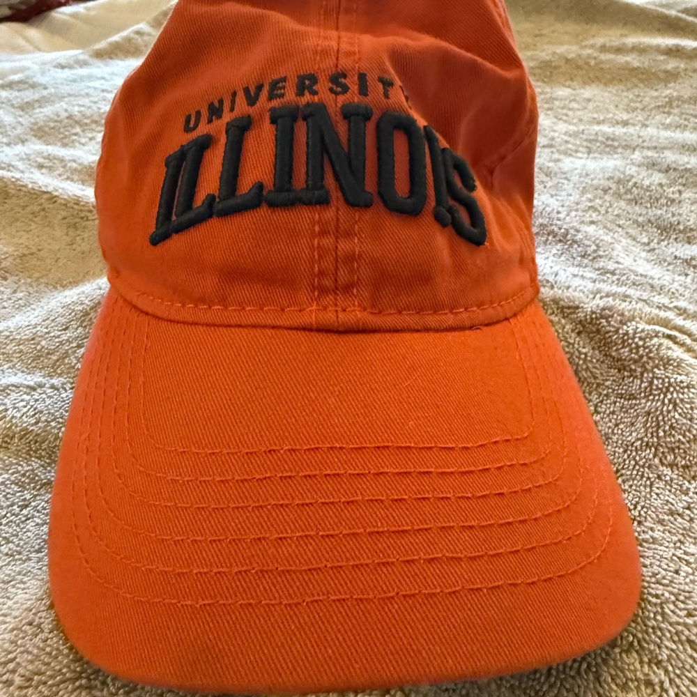 Orange University of Illinois Cap
